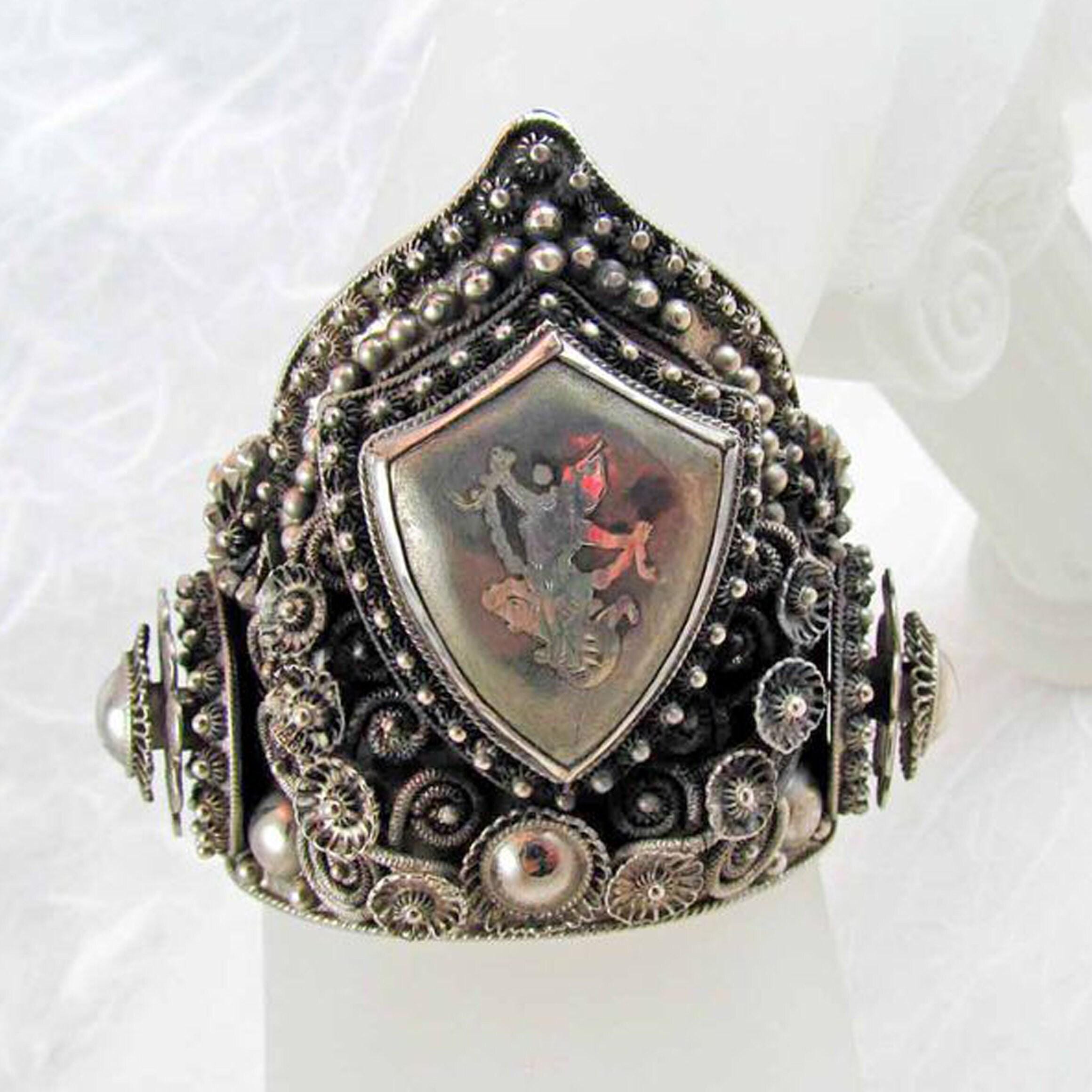 ✨ Vintage Siam Sterling Silver Cuff Bracelet |  Mid-Century Collector Piece RESERVED Mid-Century SIAM STERLING SILVER Cuff Bracelet  main image 3