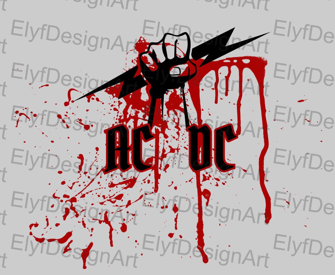 ACDC Png L Acdc Arts L Ac Dc Retro Png L Retro L ACDS L Acdc Prints L ...