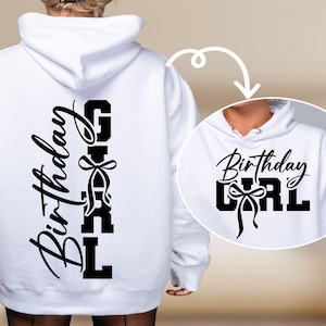Menina de Aniversário Svg PNG, Laço Coquete Svg, Camiseta de Aniversário Svg, Menina Svg, Arquivo de Corte para Cricut, Sublimação, Moderno, Presente para Menina, Arquivo Digital