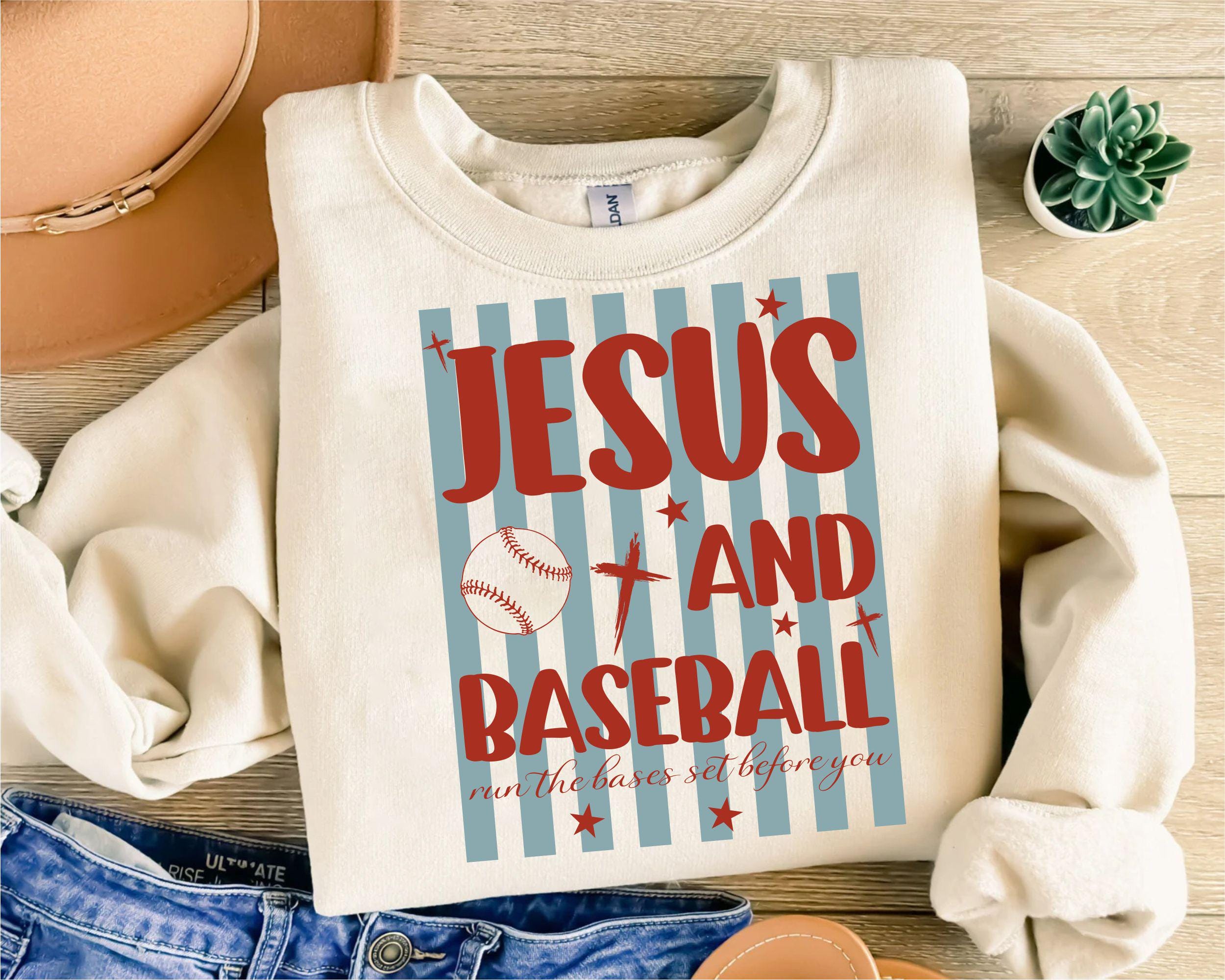 Jesus and Baseball Svg Png, Trendy Christian Mom, Christian Baseball ...
