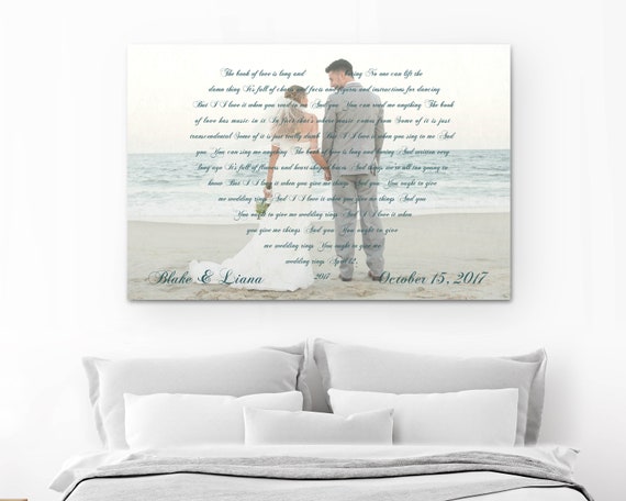 Erster Tanz Lyrics Hochzeit Song Art Hochzeit Song Lyrics Auf Leinwand Erste Tanz Kunst