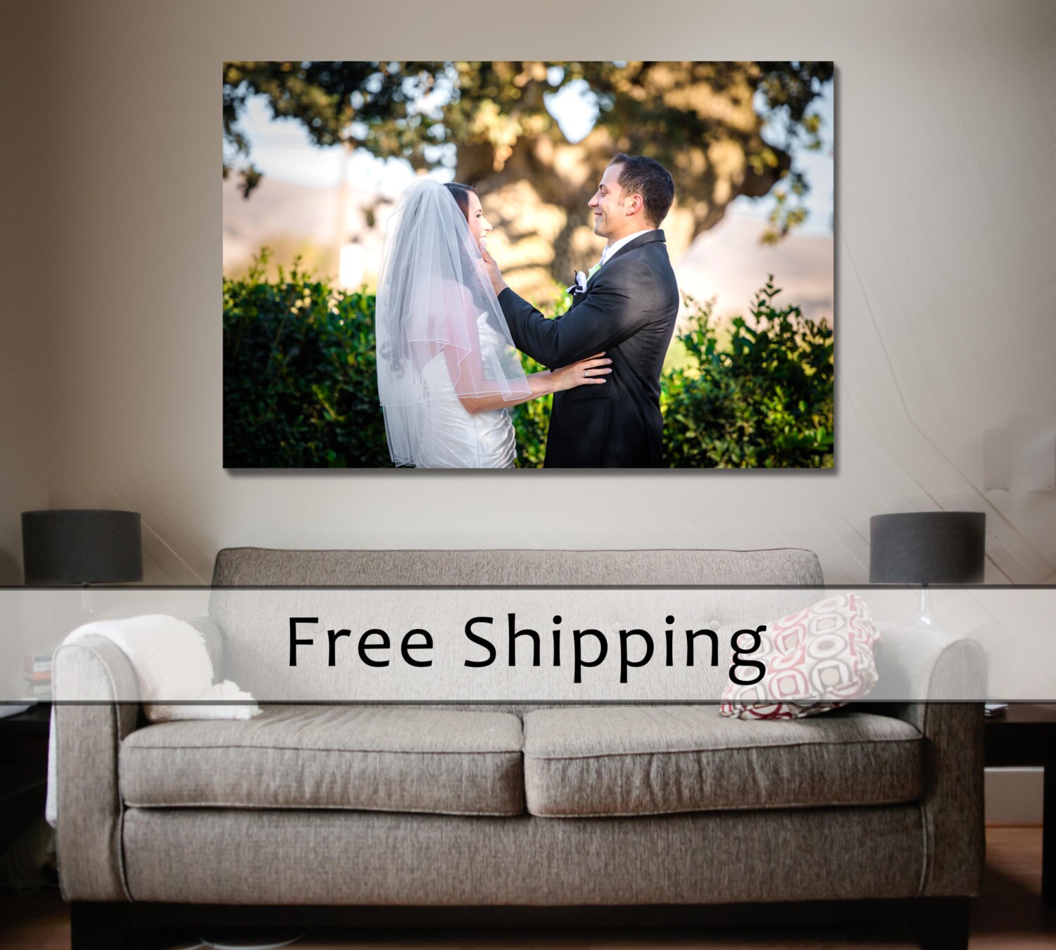 Canvas print custom made canvas printing your photo on etsy