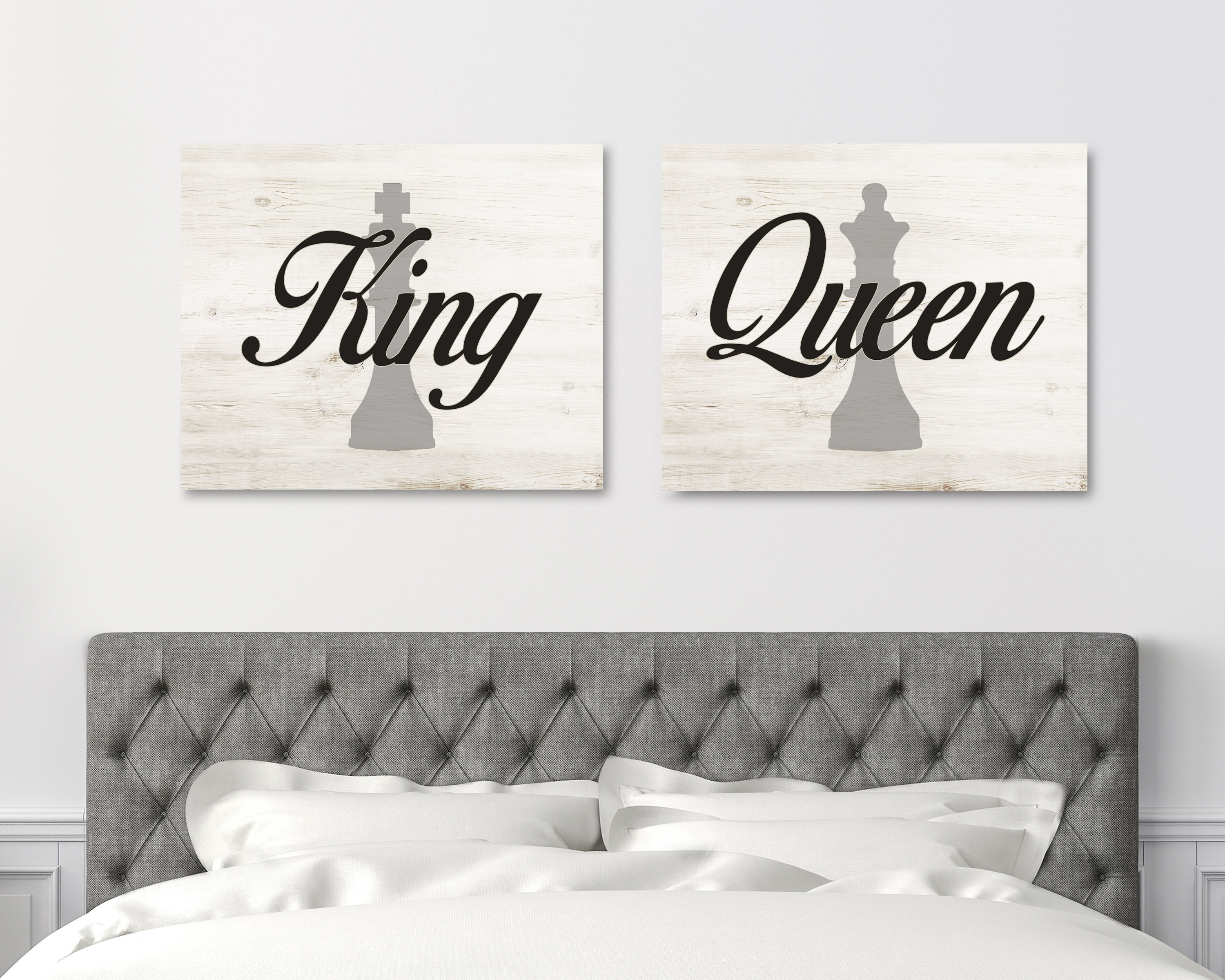 King and Queen Decor King and Queen Art King and Queen Etsy