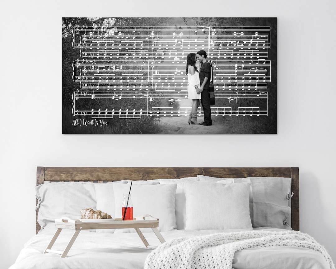 Sheet Music Canvas • Sheet Music Art • Sheet Music Canvas • First Dance ...