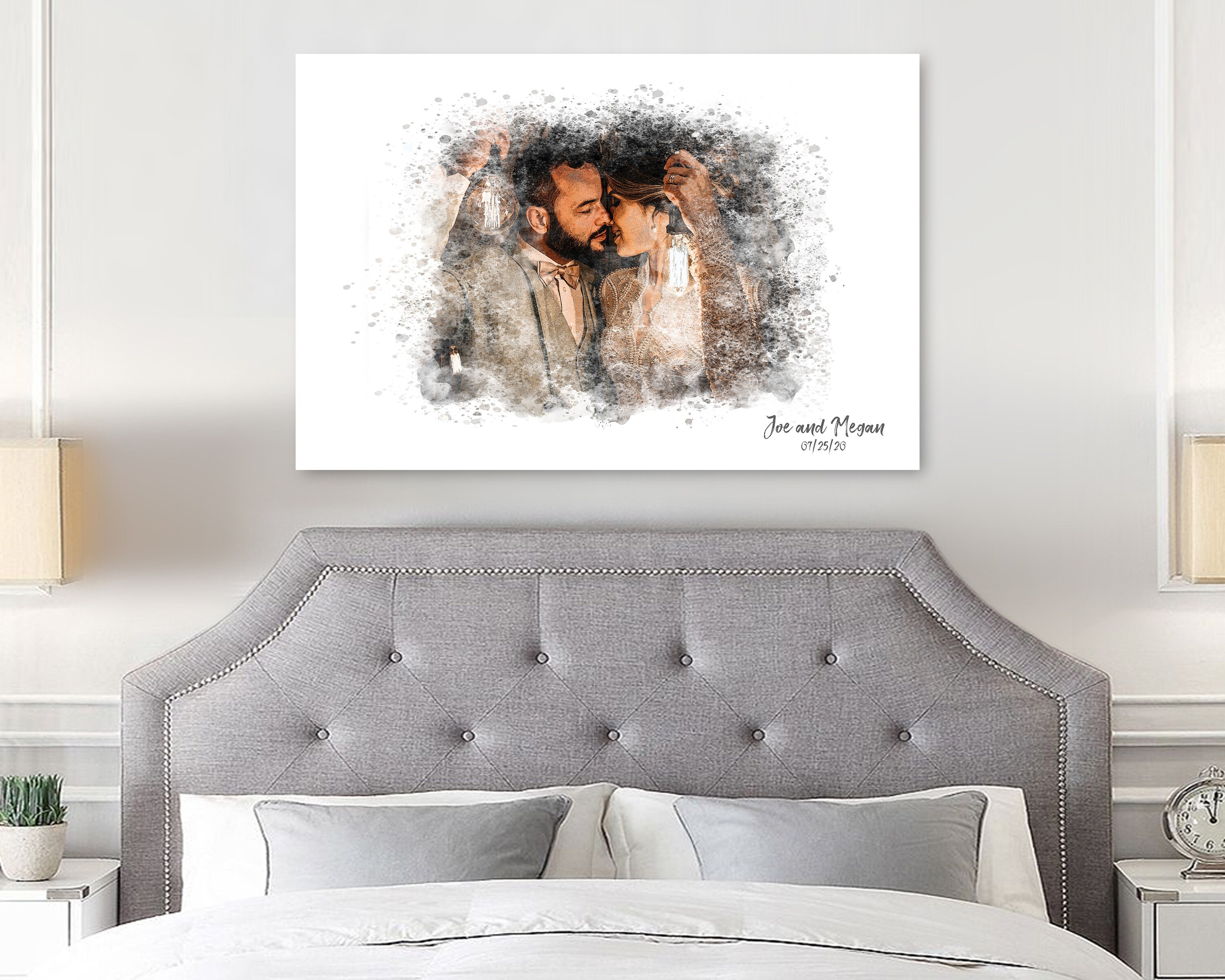 Painting From Photo Custom Watercolor Print Watercolor Art Etsy