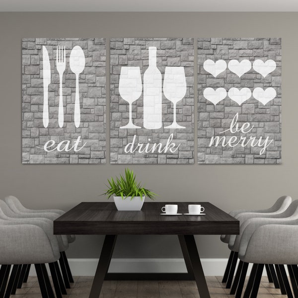 Eat Drink Be Merry Etsy