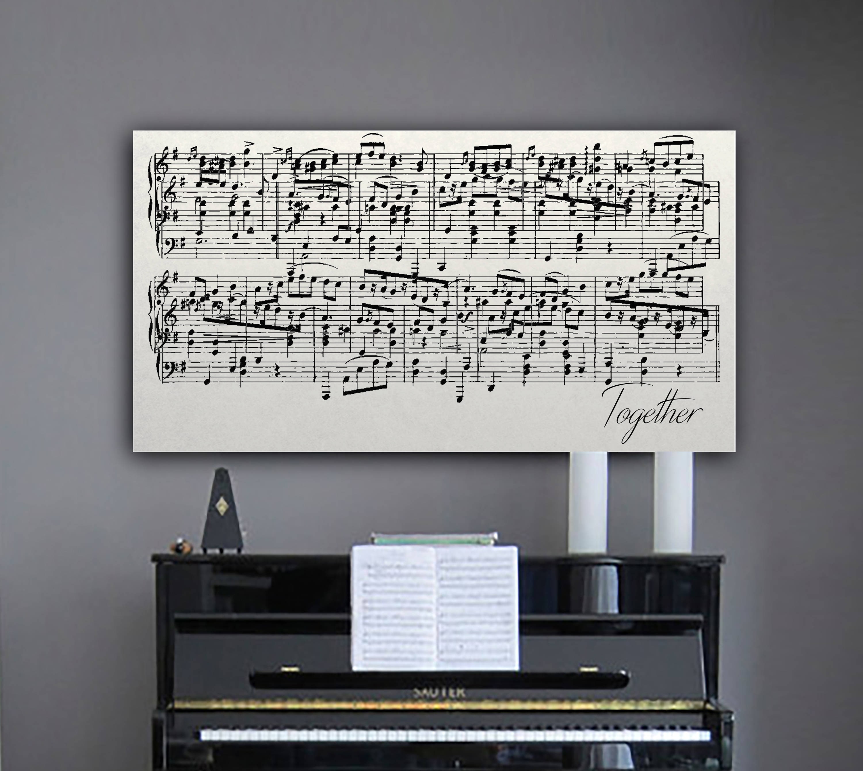 Sheet Music Canvas