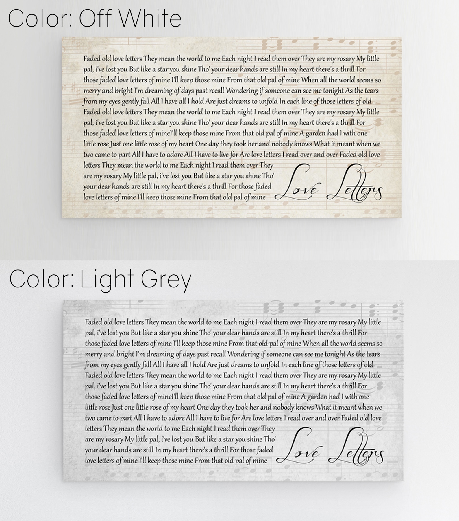 Song Lyrics Canvas Song Lyrics Wall Art First Dance Song Etsy Canada