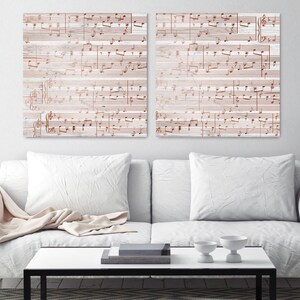 7th Anniversary Gift Personalized Sheet Music Art 7 Year Anniversary Copper Anniversary Gift Choose Any Song image 3