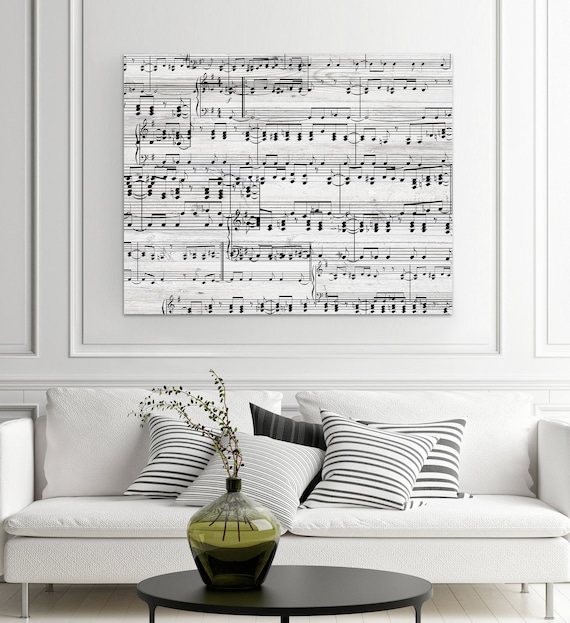Cotton Anniversary Gift • Personalized Second Anniversary Gift • Sheet Music Art Two Year Anniversary Gift • Any Song