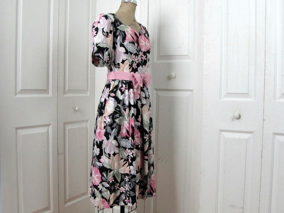 Vintage 80s Lanz Dress | Floral Dress | Size 10 |… - image 4