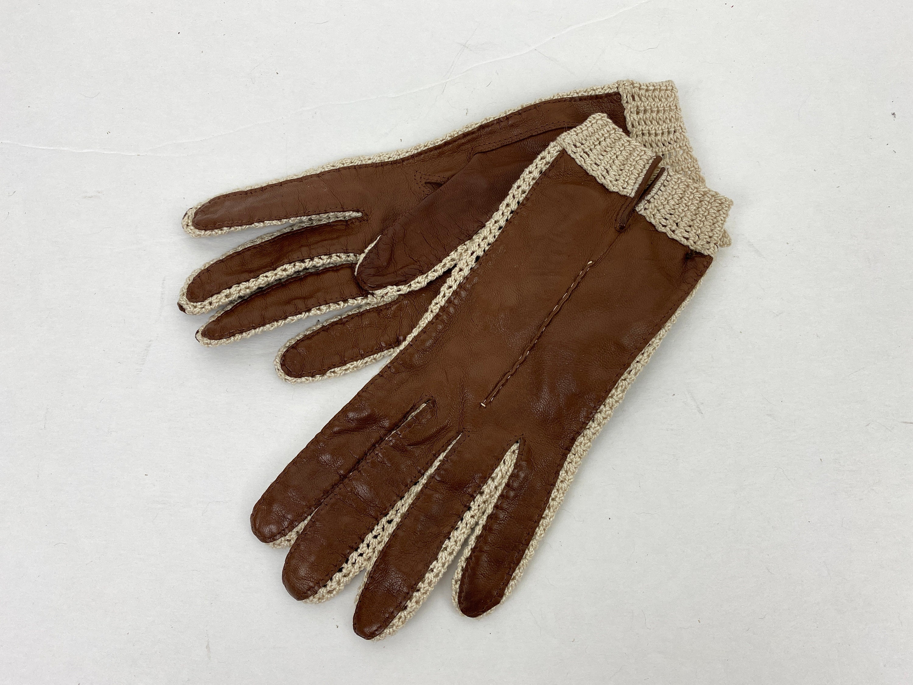 Vintage Super Soft Leather Driving Gloves / Tamaño 7 1/2 US 29 - Etsy ...