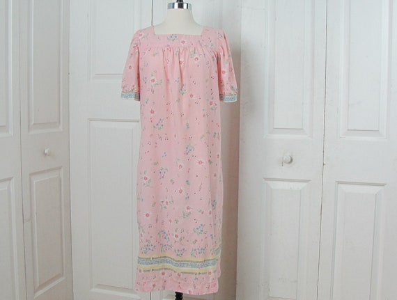 cotton muumuu dress