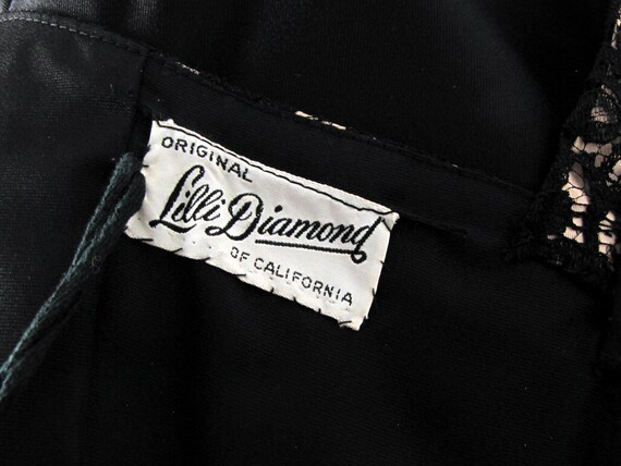 Vintage 1950s Lilli Diamond Cocktail Party Dress … - image 9
