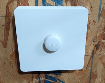 Cubierta para interruptor de luz doble Philips Hue Smart Button: estilo palanca/inclinable/abatible