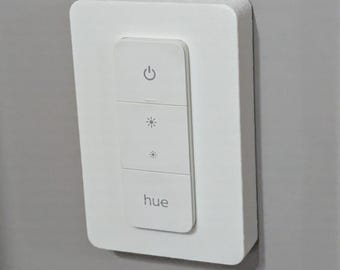 The Original Philips Hue Dimmer Switch 4 Gang Reversible Cover