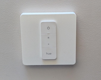 Tapa para interruptor regulador Philips Hue: Placa para interruptor de luz doble