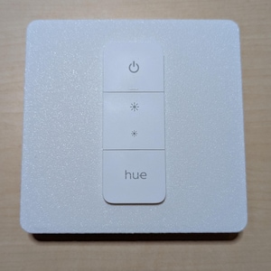 Philips Hue Dimmer Switch Mount: NEW Style Double Toggle  / Lever / Flip  Switch Plate Cover