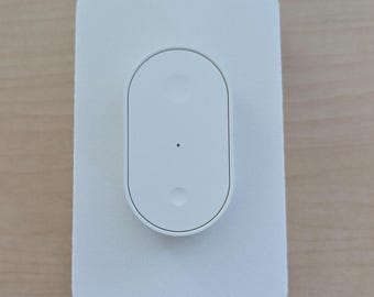 Placa/soporte de montaje para interruptor inteligente Ikea Bilresa: Cubierta para palanca de palanca para integración con el hogar inteligente