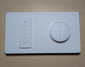 Cubierta para interruptor de luz Philips Hue Tap Dial: Montaje Decora cuádruple