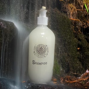 Champú orgánico natural / Limpiador capilar artesanal sin sulfatos / Nutritivo e hidratante / Vegano y ecológico / Con aceites esenciales