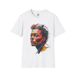 Watercolor Series #5 - Portrait T-Shirt, Artistic Tee, Casual Wear, Graphic Tee, Gift for Her, Unique Fashion Statement