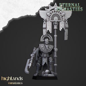 Ewiger Fahnenträger von Highlands Miniatures | Basen im Lieferumfang enthalten