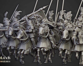Highlands miniatures sunland knights | BASES INCLUDED