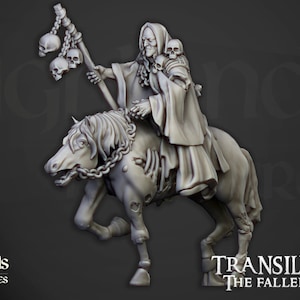 Highlands miniatures necromancers | BASES INCLUDED