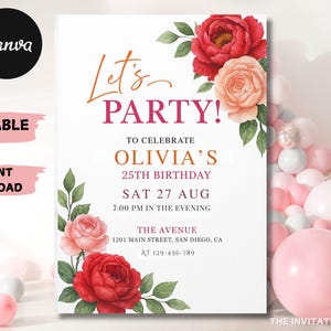 Brunch Invitation Birthday Brunch Flyer Birthday Brunch Invitation Birthday Brunch Invite Brunch Birthday Invitation Brunch Invitations