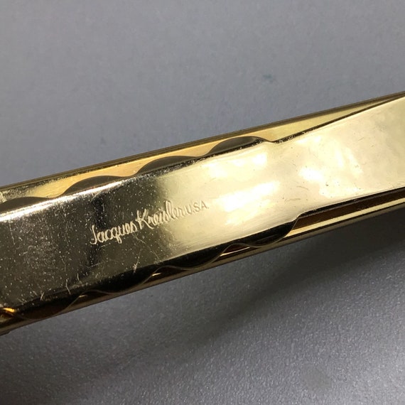 Jacques Kreisler USA Tie Bar Clip Vintage Coil Ch… - image 6