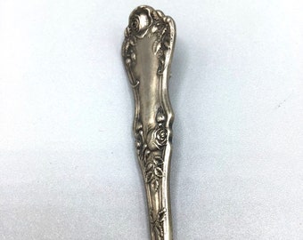 Rockford Utensil Flatware Pin Brooch Spoon Handle Metal Handcrafted Jewelry