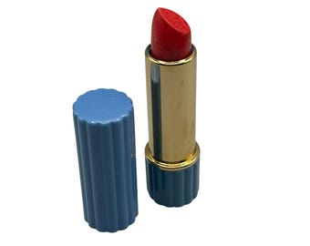 All-Day CORAL BLAZE  Estee Lauder Vintage Lipstick New Old Stock Old Ribbed Tube