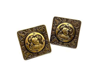 Antique AP and Cie Depose Cufflinks By Albert Parent & Cie Paris