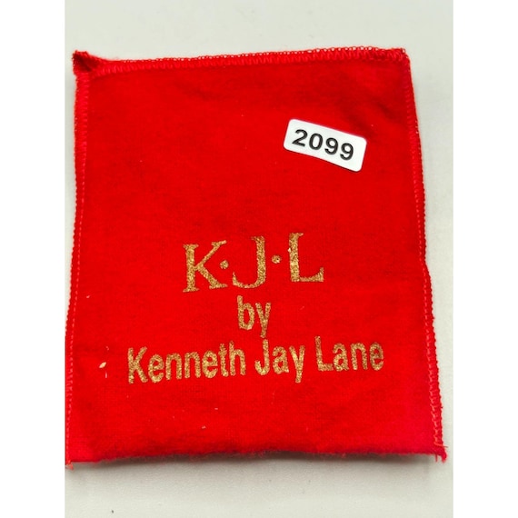 K.J.L By Kenneth Jay Lane Star Crystal Costume Cl… - image 6