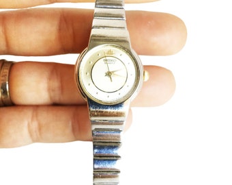 SEIKO Quartz Vintage Lady's Watch Working Quartz Movement Water Resistant Japan