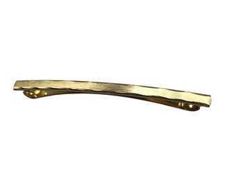 Vintage Gold Tone Collar Bar Formal Classic Shirt Accessories Man Jewelry