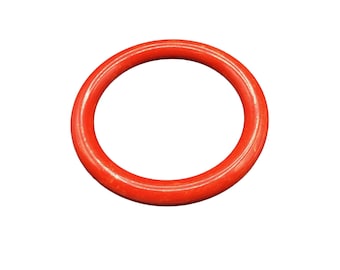 Vintage Red Bangle Early Plastic Bakelite Marbled Summer Bracelet Jewelry