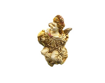 Harmony Kingdom La Gardienne Made in England Trinket Box Angel with Birds