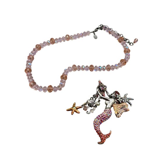KIRKS FOLLY マーメイドネックレス エンハンサー ペンダント ブローチ