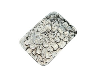 Vintage Wendell August Forge Pin Brooch Artisan Hand Crafted Hammered Aluminum Hallmarked
