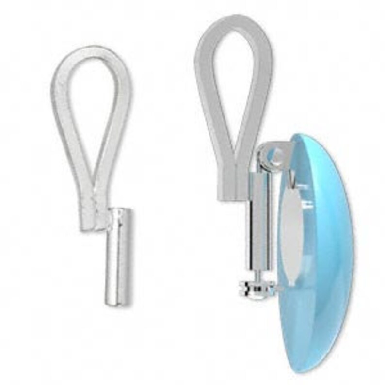 Brooch converter to a necklace pendant vertical in a Etsy