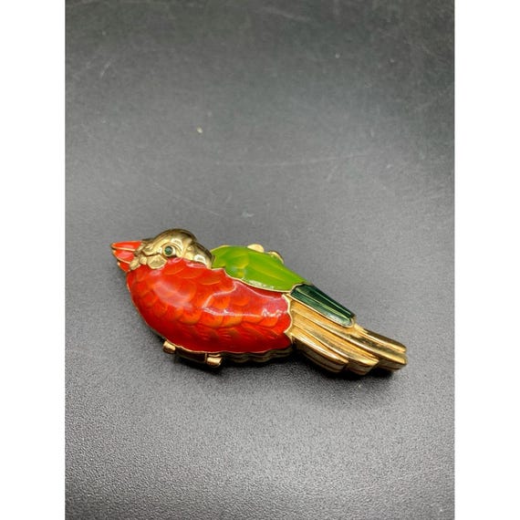 Estee Lauder Solid Perfume Compact Red Enameled B… - image 2