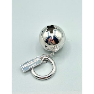 MUGLER Perfume Key Ring Key Holder Silver Color Ball With Star