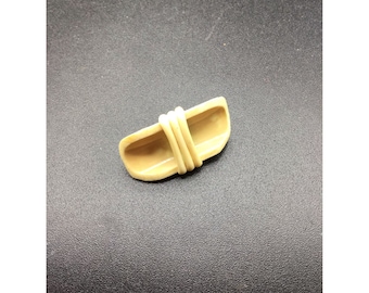 Vintage Celluloid Pin Unusual Handmade One of a Kind Petite Early Plastic Pin