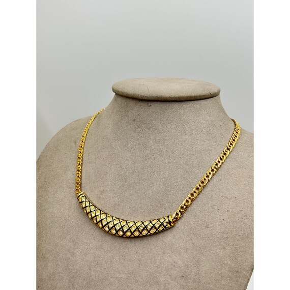 Signed SWAROVSKI Vintage Choker Necklace Elegant … - image 4