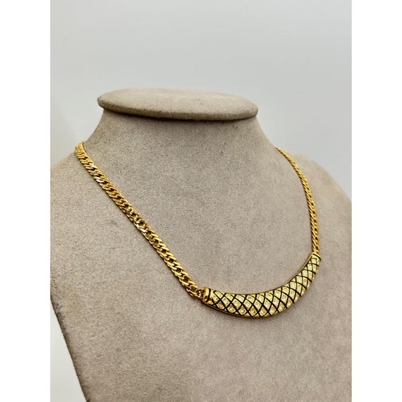 Signed SWAROVSKI Vintage Choker Necklace Elegant … - image 3