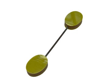 Art Deco Jabot Pin Vintage Antique Plastic Celluloid Collectible Accessories