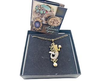 SWEET ROMANCE Mermaid Necklace Vintage Whimsical Free Spirit Made In USA