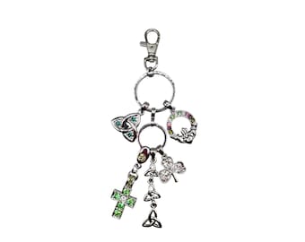 Irish Celtic Key Chain Killarney Crystal Jewelry Charms Of Ireland QVC Special